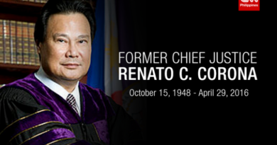 PHILIPPINEN MAGAZIN - NACHRICHTEN - SC-Urteil rechtfertigt den verstorbenen Obersten Richter Renato Corona