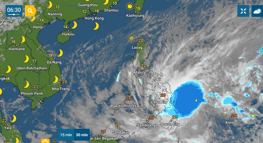 PHILIPPINEN MAGAZIN - WETTER - Die Wettervorhersage für die Philippinen, Donnerstag, den 20. Februar 2021