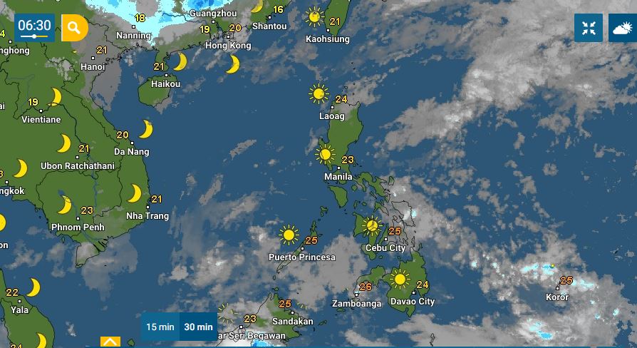 PHILIPPINEN MAGAZIN - WETTER - Die Wettervorhersage für die Philippinen, Freitag, den 26. Februar 2021
