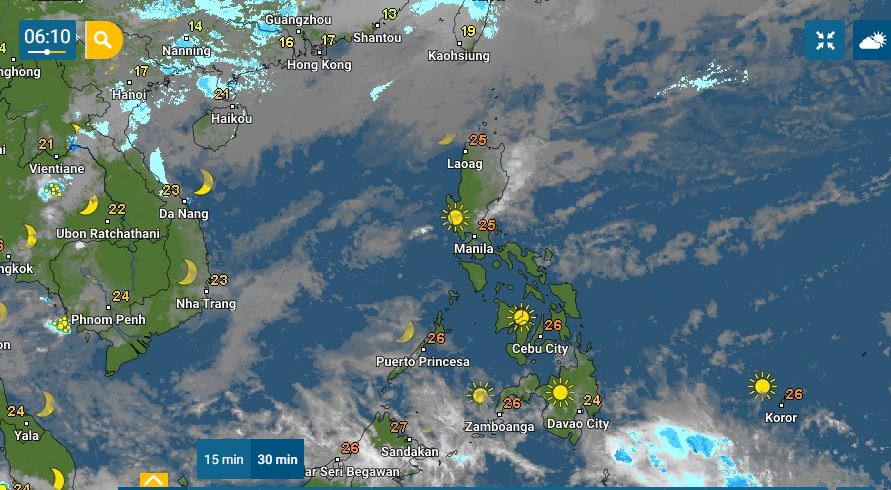 PHILIPPINEN MAGAZIN - WETTER - Die Wettervorhersage für die Philippinen, Mittwoch, den 03. März 2021