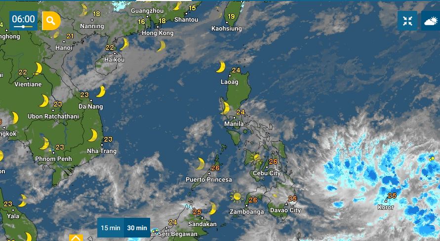 PHILIPPINEN MAGAZIN - WETTER - Die Wettervorhersage für die Philippinen, Dienstag, den 09. März 2021