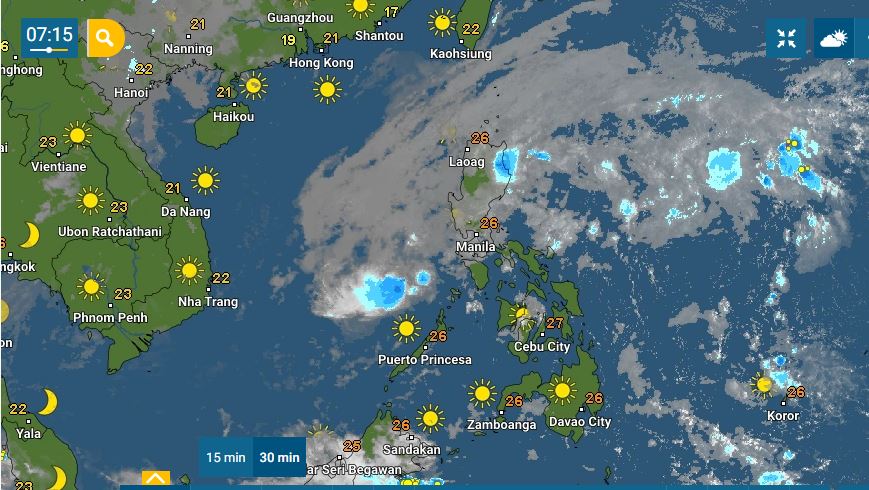 PHILIPPINEN MAGAZIN - WETTER - Die Wettervorhersage für die Philippinen, Dienstag, den 16. März 2021