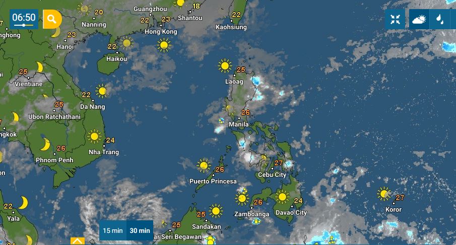 PHILIPPINEN MAGAZIN - WETTER - Die Wettervorhersage für die Philippinen, Freitag, den 19. März 2021