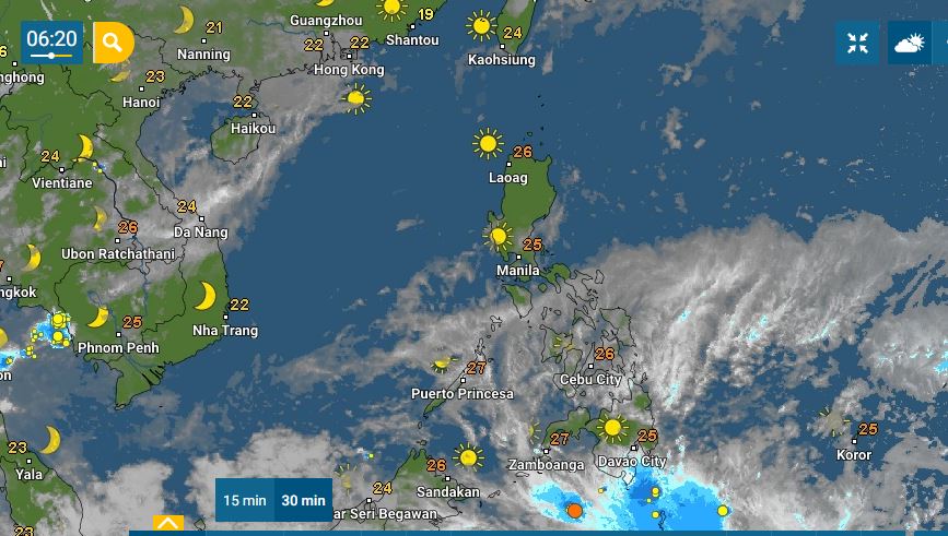 PHILIPPINEN MAGAZIN - WETTER - Die Wettervorhersage für die Philippinen, Sonntag, den 28. März 2021