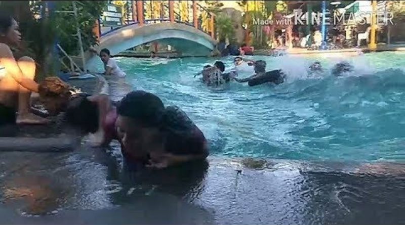 PHILIPPINEN MAGAZIN - VIDEOSAMMLUNG - Erdbeben im Schwimmbecken
