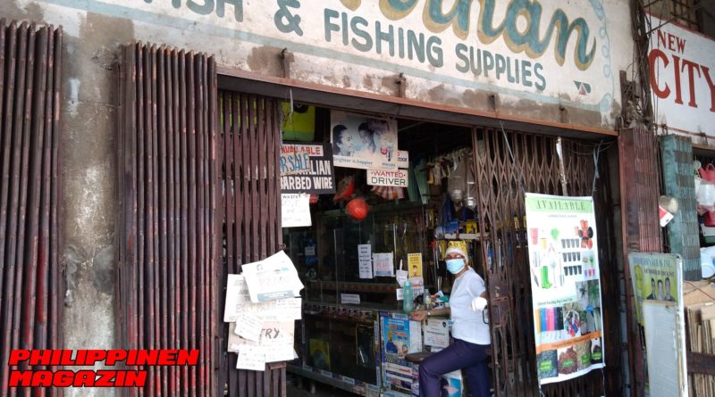 PHILIPPINEN MAGAZIN - FOTO DES TAGES - Altes Geschäft für Fischereibedarf