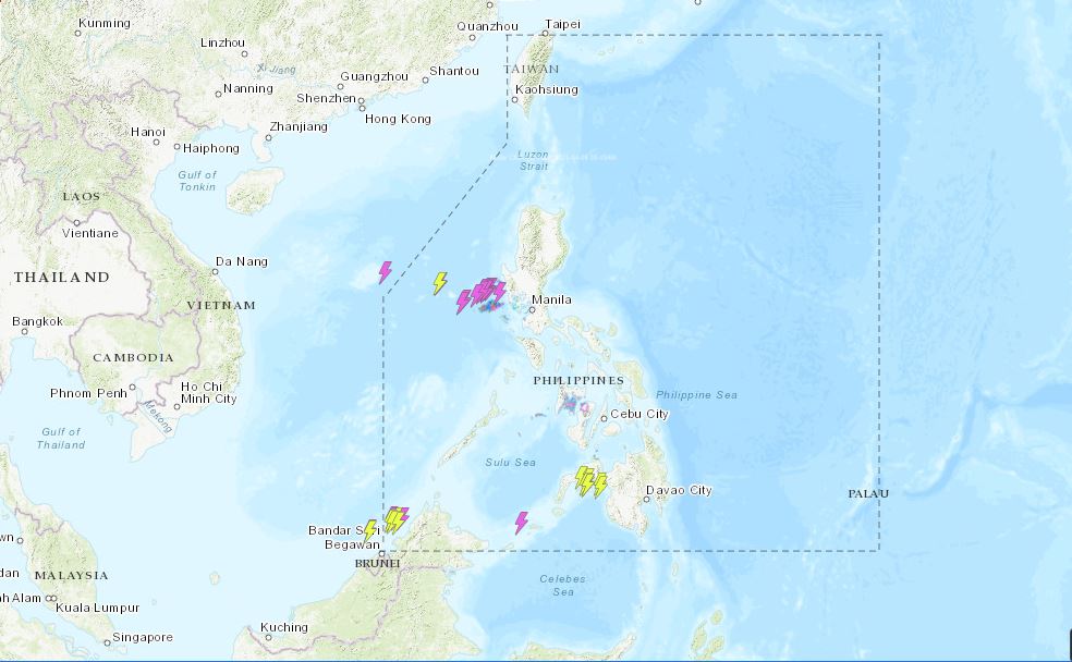PHILIPPINEN MAGAZIN - WETTER - Die Wettervorhersage für die Philippinen Donnerstag, den 08. April 2021
