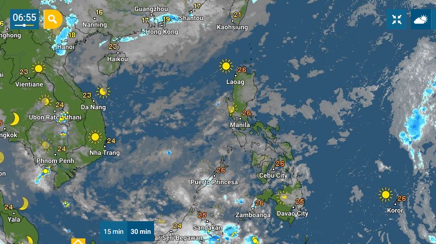 PHILIPPINEN MAGAZIN - WETTER - Die Wettervorhersage für die Philippinen Freitag, den 09. April 2021
