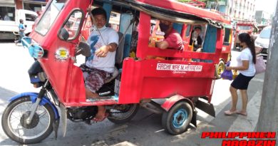 PHILIPPINEN MAGAZIN - FOTO DES TAGES - MOTORELA-TRANSPORT IN CAGAYAN DE ORO Foto von Sir Dieter Sokoll für PHILIPPINEN MAGAZIN