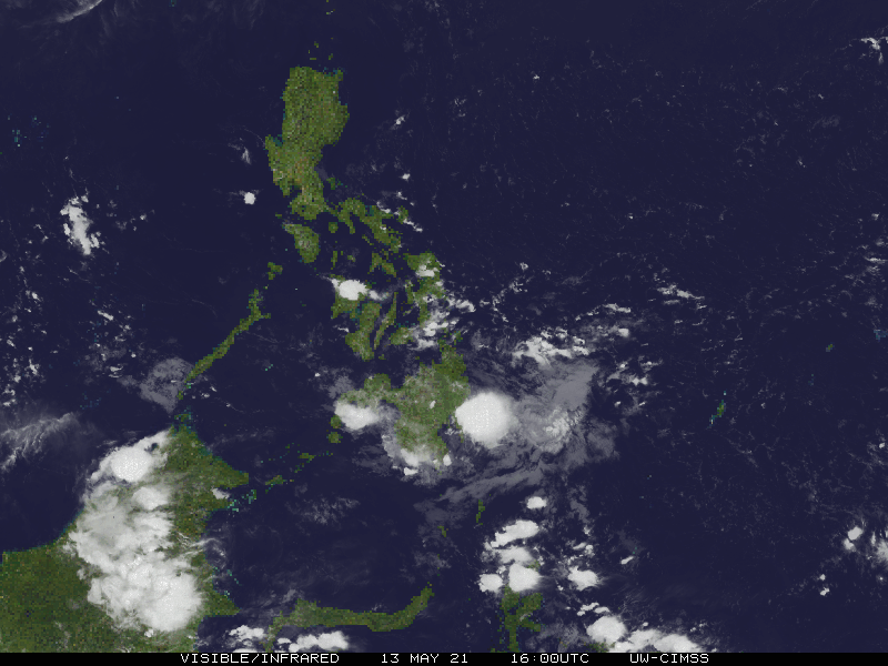 PHILIPPINEN MAGAZIN - WETTER - Die Wettervorhersage für die Philippinen Freitag, den 14. Mai 2021 