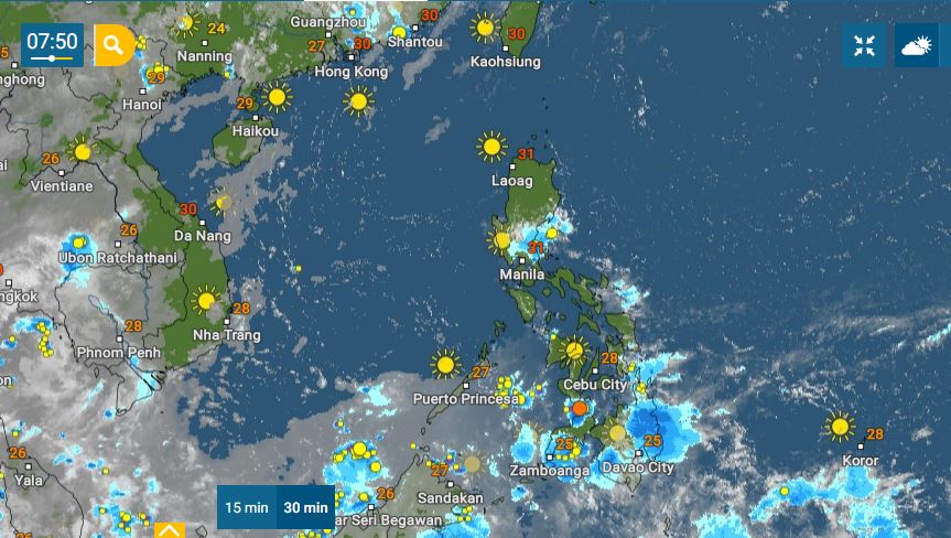 PHILIPPINEN MAGAZIN - WETTER - Die Wettervorhersage für die Philippinen, Dienstag, den 18. Mai 2021