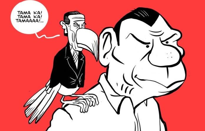 Karikatur im PHILIPPINEN MAGAZIN