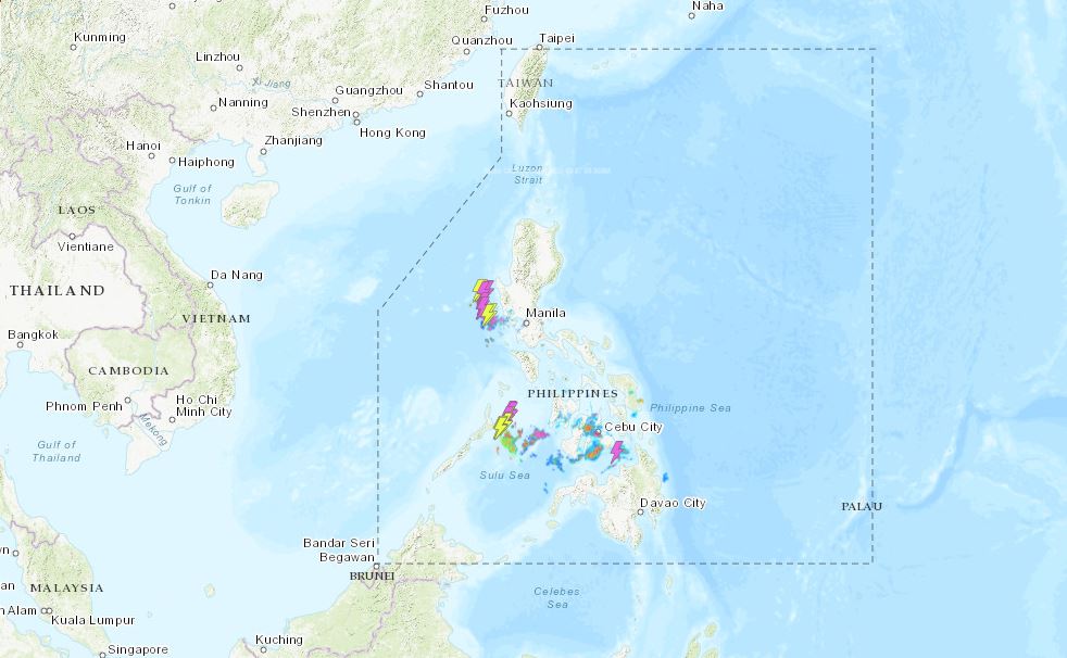 PHILIPPINEN MAGAZIN - WETTER - Die Wettervorhersage für die Philippinen, Donnerstag, den 27. Mai 2021 
