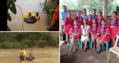 PHILIPPINEN MAGAZIN - FEUILLETON - Lehrepersonal in Kitaotao muss Fluss durchqueren