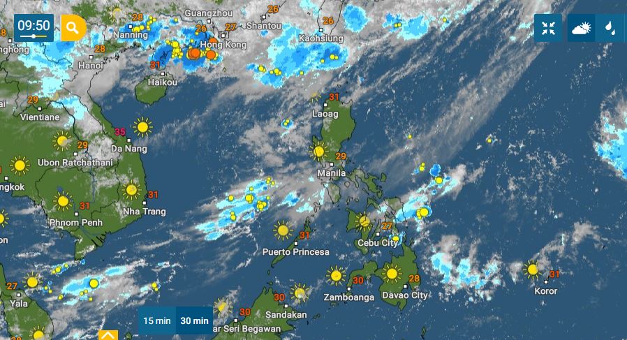 PHILIPPINEN MAGAZIN - WETTER - Die Wettervorhersage für die Philippinen, Mittwoch, den 23. Juni 2021