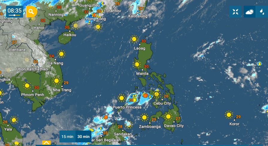 PHILIPPINEN MAGAZIN - WETTER - Die Wettervorhersage für die Philippinen, Montag, den 28. Juni 2021 