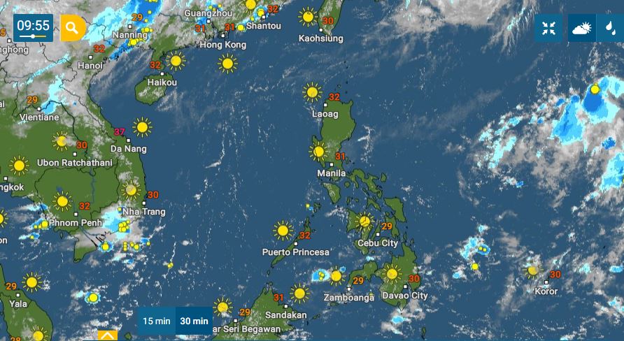 PHILIPPINEN MAGAZIN - WETTER - Die Wettervorhersage für die Philippinen, Mittwoch, den 30. Juni 2021 