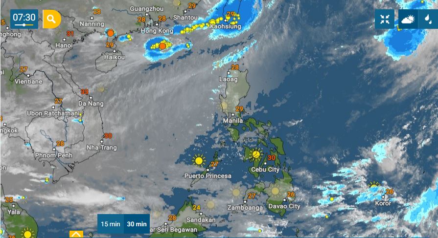 PHILIPPINEN MAGAZIN - WETTER - Die Wettervorhersage für die Philippinen, Samstag, den 07. August 2021 