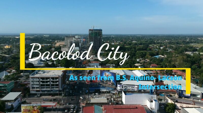 PHILIPPINEN MAGAZIN - Bacolod City von der B.S.Aquino-Lacson St. aus gesehen