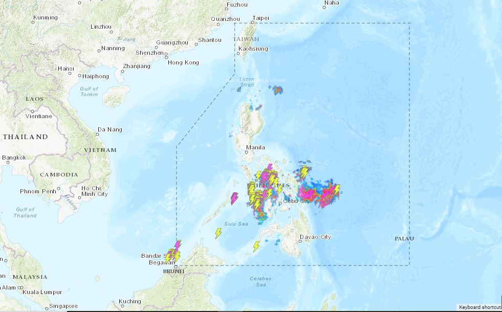 PHILIPPINEN MAGAZIN - WETTER - Die Wettervorhersage für die Philippinen, Samsitag, den 1e. August 2021