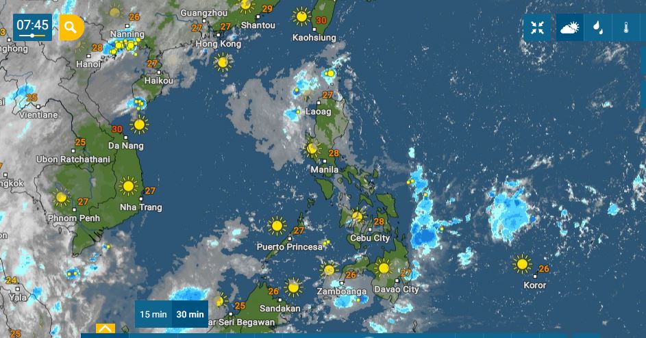 PHILIPPINEN MAGAZIN - WETTER - Die Wettervorhersage für die Philippinen, Montag, den 16. August 2021 