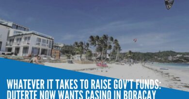 PHILIPPINEN MAGAZIN - NACHRICHTEN - Präsident will jetzt Kasinos auf Boracay, um Staatsgelder zu beschaffen
