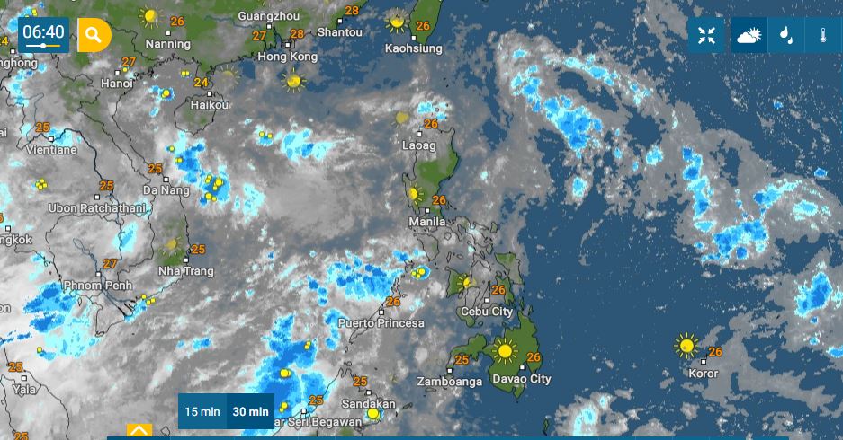 PHILIPPINEN MAGAZIN - WETTER - Die Wettervorhersage für die Philippinen, Freitag, den 03. September 2021 