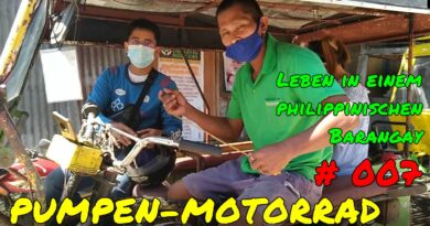 PHILIPPINEN MAGAZIN - VIDEOKANAL - Leben in einem philippinishcen Barangay # 007 - Pumpenmotorrad Foto & Video von Sir Dieter Sokoll