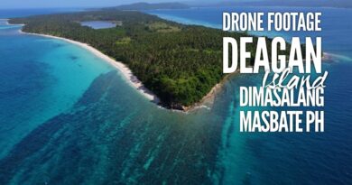 PHILIPPINEN MAGAZIN - VIDEOSAMMLUNG - Drohnenaufnahmen von der Insel Deagan | Dimasalang