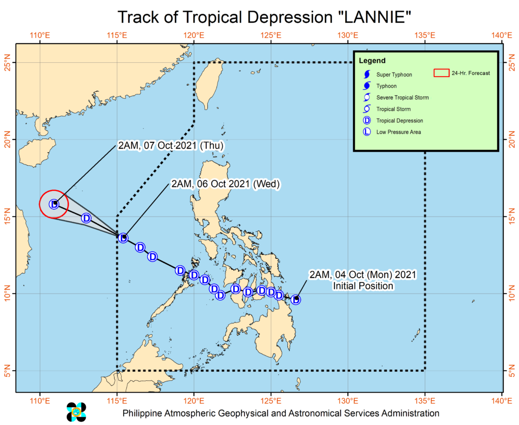 PHILIPPINEN MAGAZIN - WETTER - Die Wettervorhersage für die Philippinen, Mittwoch, den 06. Oktober 2021 
