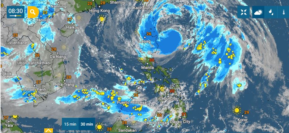 PHILIPPINEN MAGAZIN - WETTER - Die Wettervorhersage für die Philippinen, Montag, den 11. Oktober 2021 