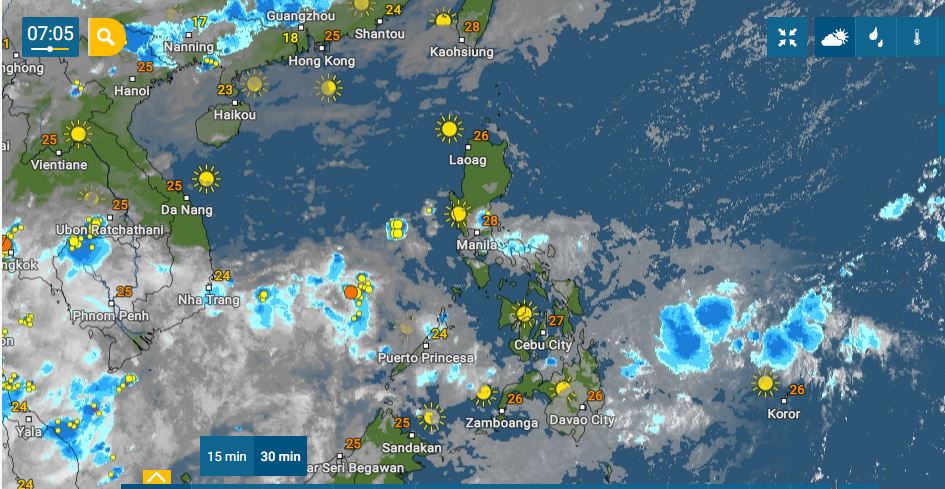 PHILIPPINEN MAGAZIN - WETTER - Die Wettervorhersage für die Philippinen, Donnerstag, den 21. Oktober 2021 