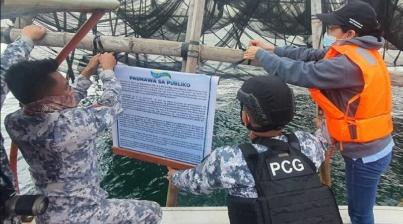 PHILIPPINEN MAGAZIN - NACHRICHTEN - Abriss von illegalen Fischkäfigen am 4. und 6. November geplant