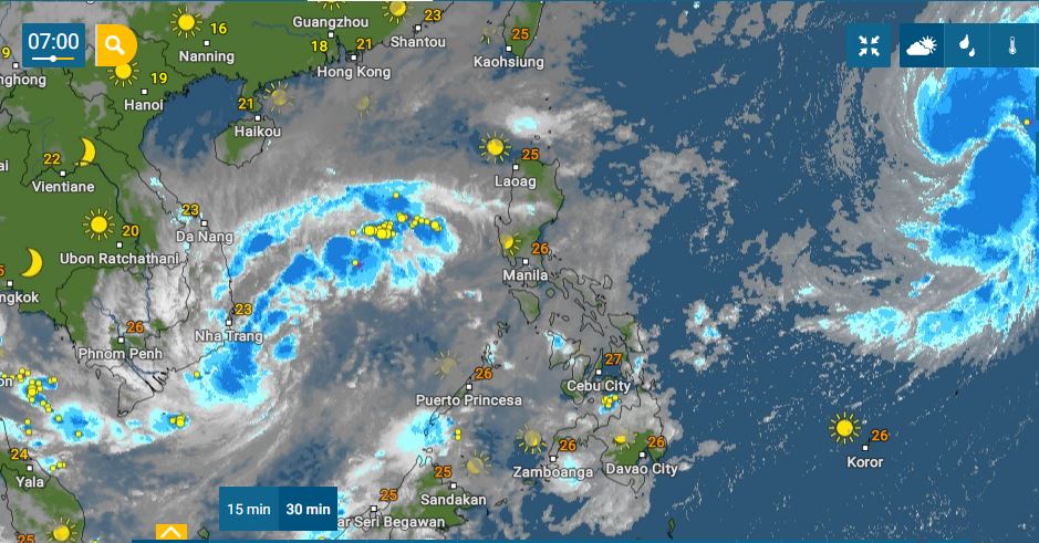 PHILIPPINEN MAGAZIN - WETTER - Die Wettervorhersage für die Philippinen, Dienstag, den 26. Oktober 2021