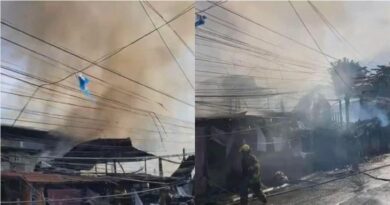 PHILIPPINEN MAGAZIN - NACHRICHTEN - Feuer zerstört 25 Häuser in Barangay 5-A in Davao