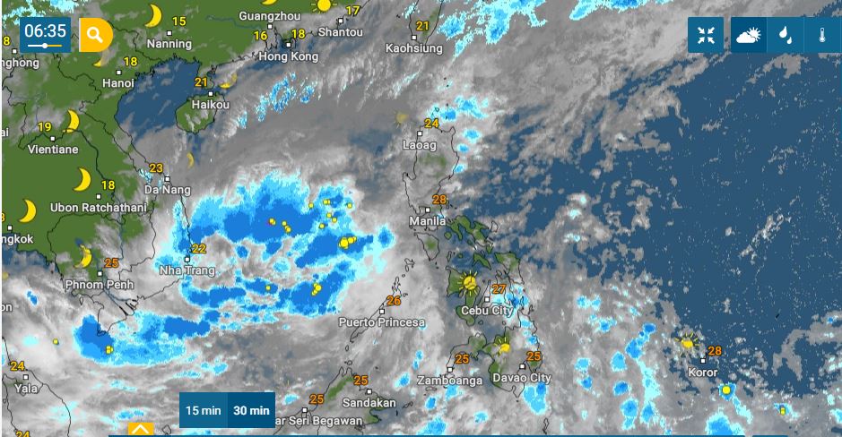 PHILIPPINEN MAGAZIN - WETTER - Die Wettervorhersage für die Philippinen, Samsitag, den 27. November 2021 