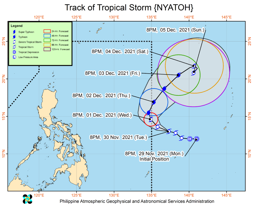 PHILIPPINEN MAGAZIN - WETTER - Die Wettervorhersage für die Philippinen, Mittwoch, den 01. Dezember 2021 