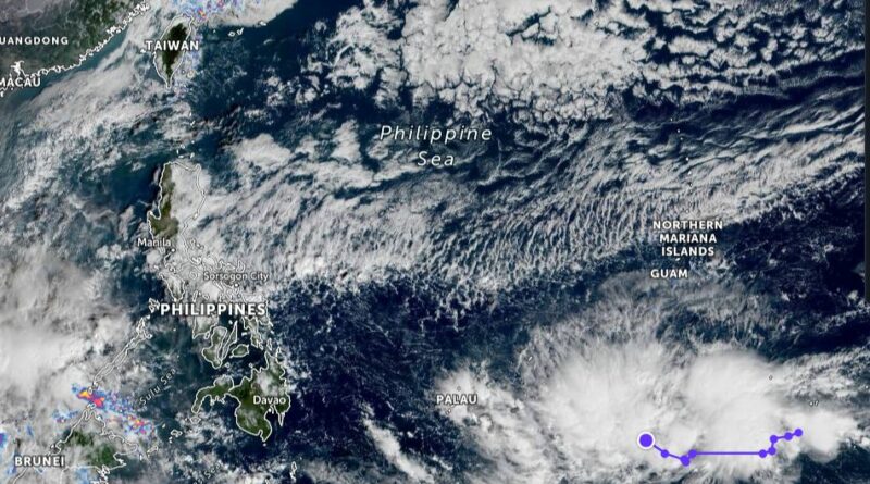 PHILIPPINEN MAGAZIN - NACHRICHTEN - WETTER - 96W baut sich zu einem tropischen Wirbelsturm auf