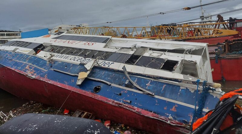 PHILIPPINEN MAGAZIN - NACHRICHTEN - Flotte der Ocean Jet in Cebu schwer getroffen