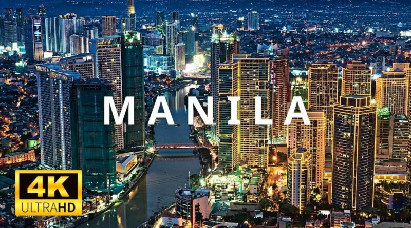 PHILIPPINEN MAGAZIN -VIDEOSAMMLUNG - Manila in 4K Drohnenaufnahmen