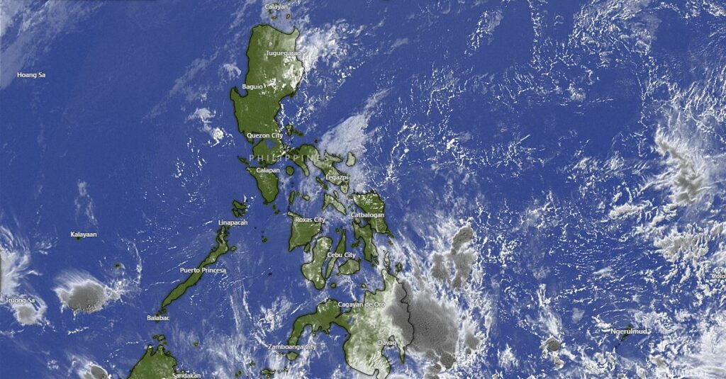 PHILIPPINEN MAGAZIN - WETTER - Die Wettervorhersage für die Philippinen, Freitag, den Heiligen Abend, den 24. Dezember 2021 