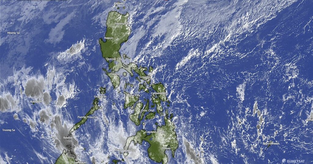 PHILIPPINEN MAGAZIN - WETTER - Die Wettervorhersage für die Philippinen, Sonntag, den 2. Weihnachtstag, den 26. Dezember 2021 
