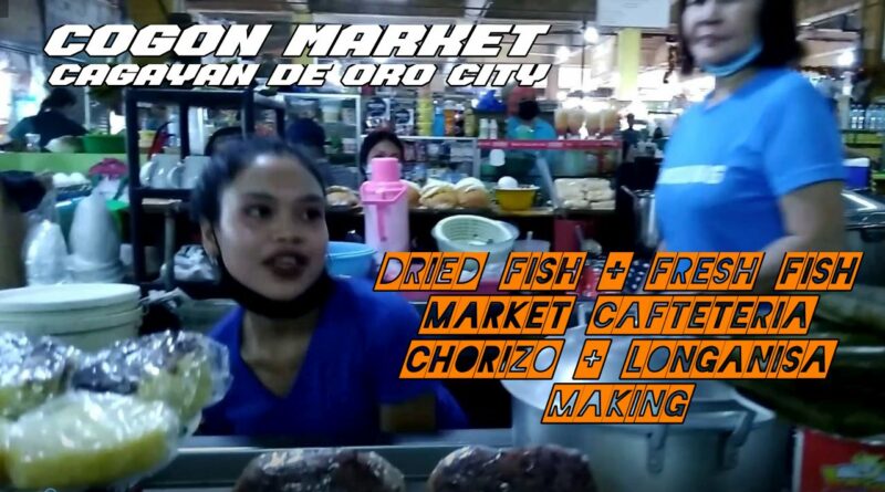 PHILIPPINEN MAGAZIN - VIDEOKANAL - COGON MARKET - Trockenfisch + Frischfisch - Markt-Cafeteria - Chorizo- und Longganisa Hersteller Foto + Video Sir Dieter Sokoll