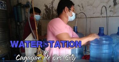 PHILIPPINEN MAGAZIN - SIGHTS OF CAGAYAN DE ORO CITY & NORTHERN MINDANAO - Water Station in Cagayan de Oro City Photo + Video by Sir Dieter Sokoll