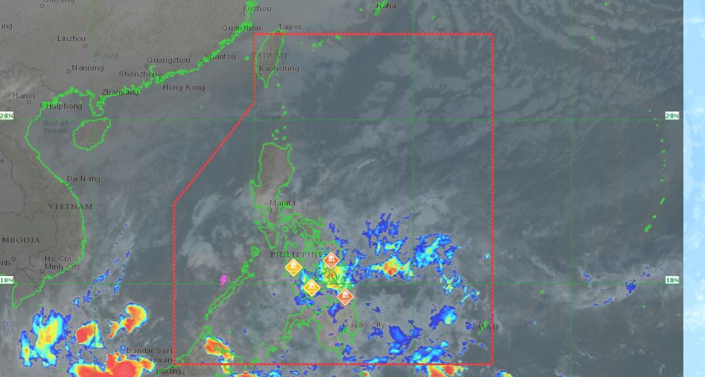 PHILIPPINEN MAGAZIN - WETTER - Die Wettervorhersage für die Philippinen, Samstag, Neujahr,  den 01. Januar 2022 