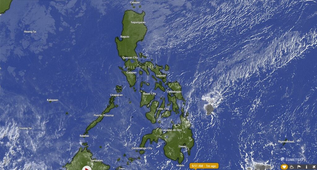 PHILIPPINEN MAGAZIN - WETTER - Die Wettervorhersage für die Philippinen, Mittwoch, den 12. Januar 2022