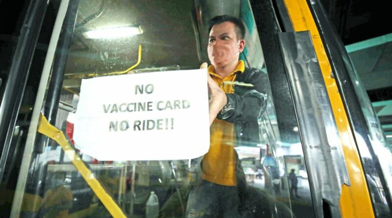 PHILIPPINEN MAGAZIN - NACHRICHTEN - Keine Impfung, keine Mitfahrgelegenheit in NCR verfassungswidrig - Acosta von PAO