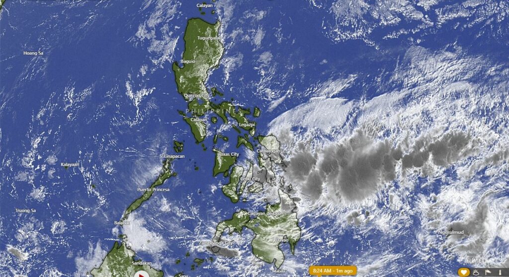 Die Wettervorhersage für die Philippinen, Sonntag, den 23. Januar 2022