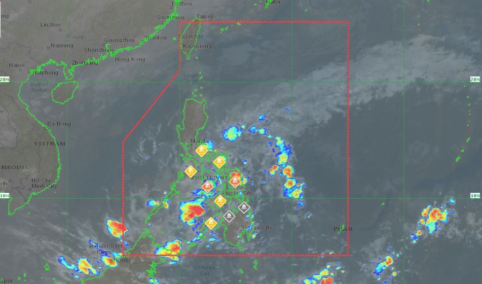 PHILIPPINEN MAGAZIN - WETTER - Die Wettervorhersage für die Philippinen, Mittwoch, den 26. Januar 2022