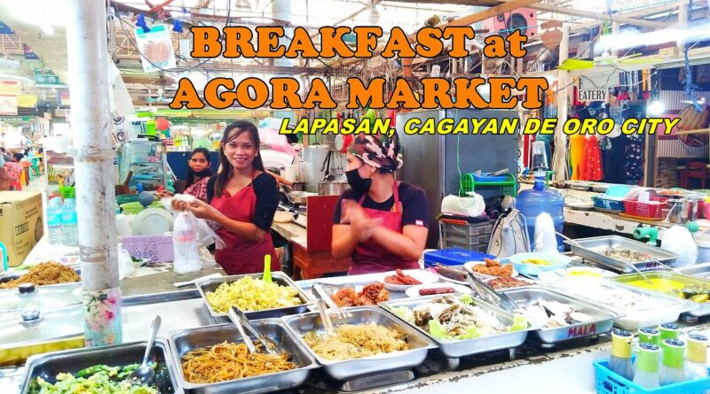 PHILIPPINEN MAGAZIN - VIDEOKANAL - Frühstück im Agora Markt Foto + Video von Sir Dieter Sokoll